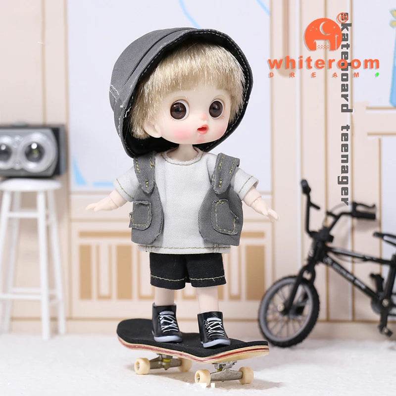 Deluxe BJD Doll Clothes OB11 Mini Outfit For Girls - ToylandEU