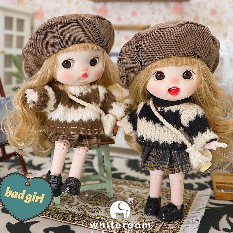 Deluxe BJD Doll Clothes OB11 Mini Outfit For Girls - ToylandEU