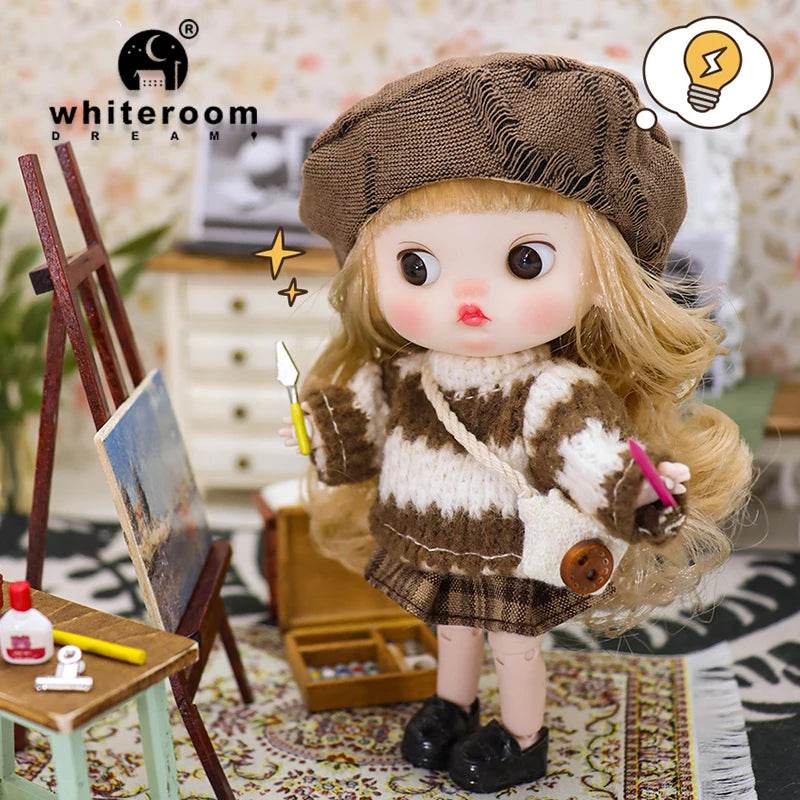Deluxe BJD Doll Clothes OB11 Mini Outfit For Girls - ToylandEU