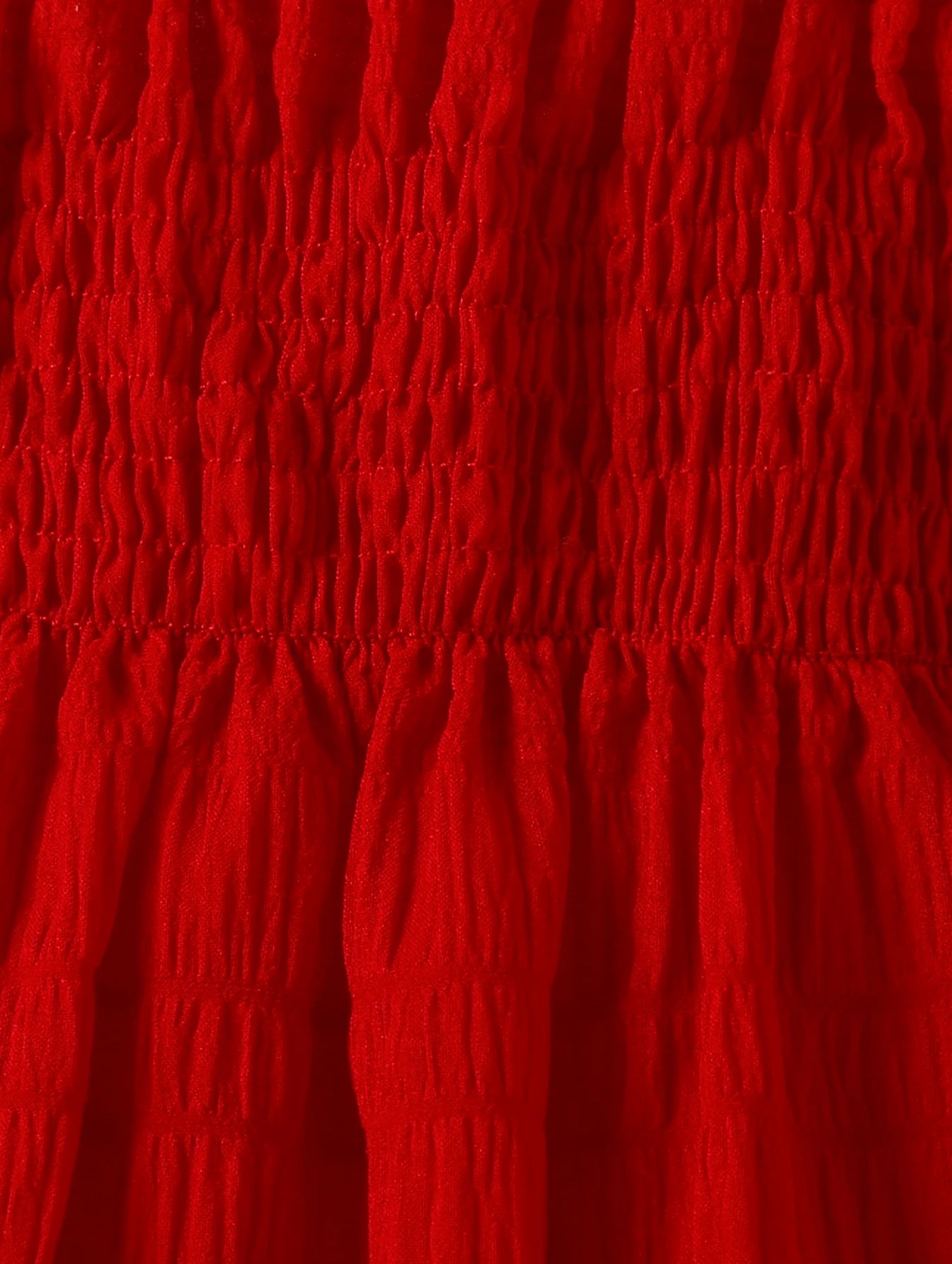 Deluxe Baby Girl Suspenders Dress Red Ruffle Bow Two Piece Set For 0 To 3 Years - ToylandEU