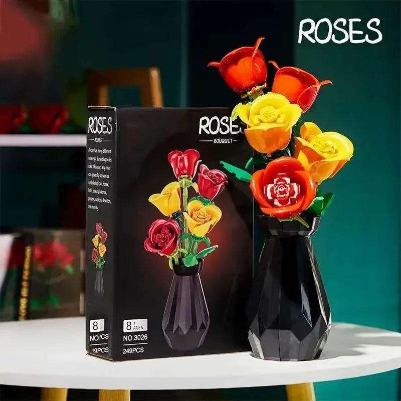  Deluxe Building Blocks Flower Bouquet Set Toyland EU -  ToylandEU™