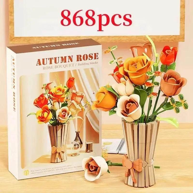  Deluxe Building Blocks Flower Bouquet Set Toyland EU -  ToylandEU™
