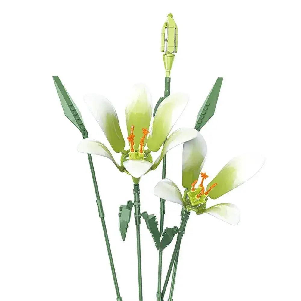  Deluxe Building Blocks Flower Lily Bouquet Toyland EU -  ToylandEU™