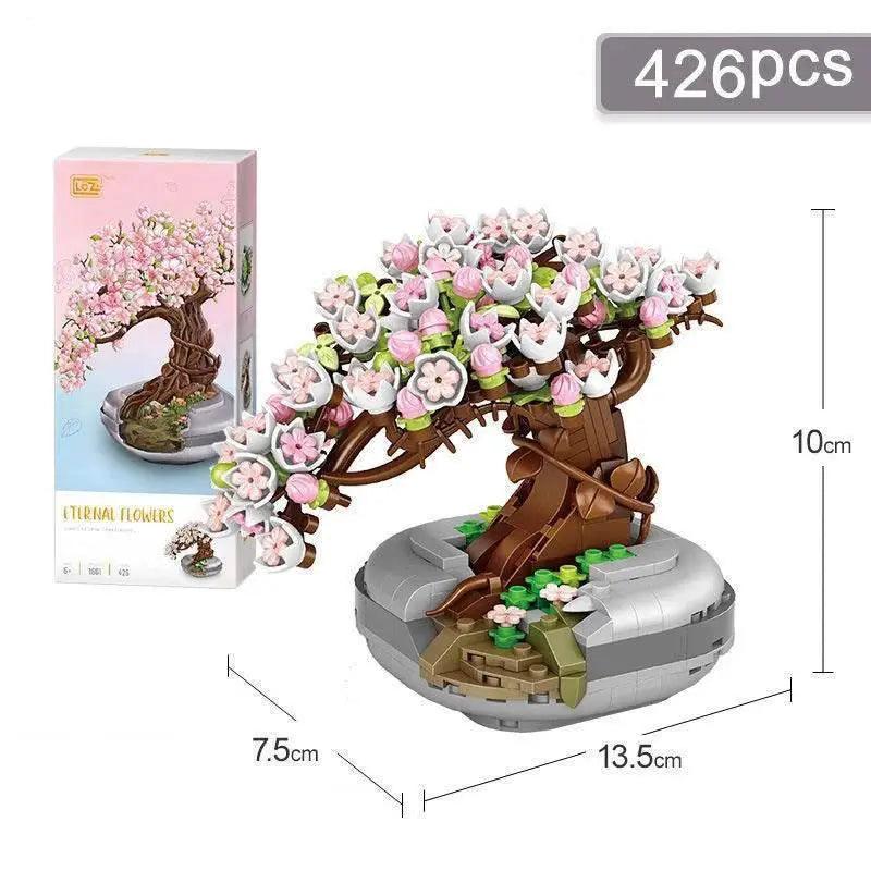  Deluxe Building Blocks Potted Flower Kit Toyland EU -  ToylandEU™