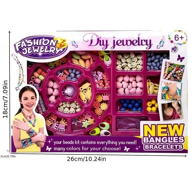  Deluxe Charm Bracelet Kit 4 Beads And Chains Toyland EU -  ToylandEU™
