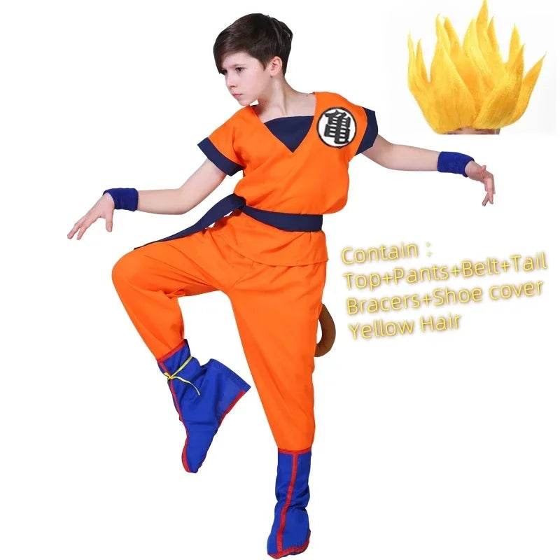 Deluxe Cosplay Costumes Son Goku Wig For Halloween Party - ToylandEU