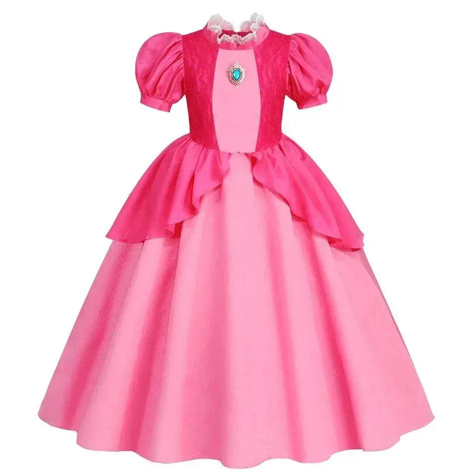  Deluxe Cosplay Dress Peach Lace Trim 4Y Toyland EU -  ToylandEU™