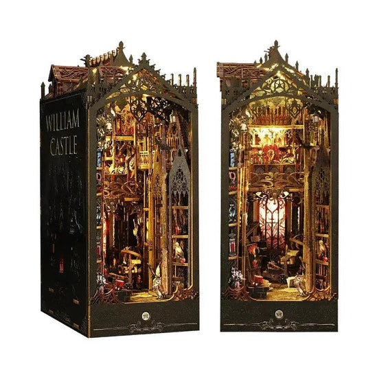  Deluxe DIY Book Nook Kit 3D Wooden Puzzle Doll House -  ToylandEU™