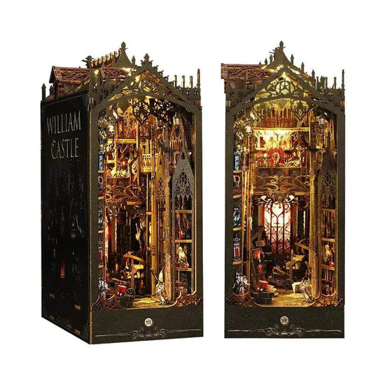  Deluxe DIY Book Nook Kit 3D Wooden Puzzle Doll House -  ToylandEU™