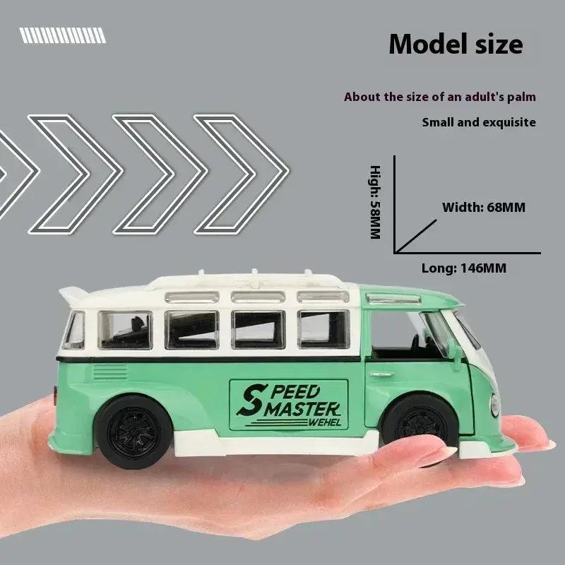  Deluxe Diecast Car VW Bus T1 1 32 Scale Toyland EU -  ToylandEU™