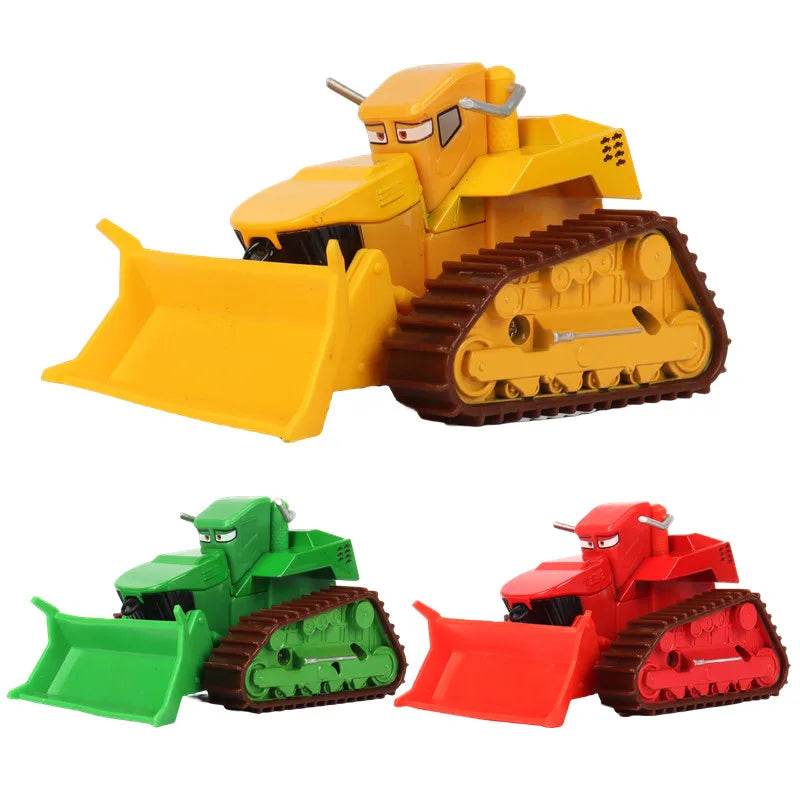 Deluxe Diecast Disney Vehicle Frank Tractor Bulldozer Kids - ToylandEU