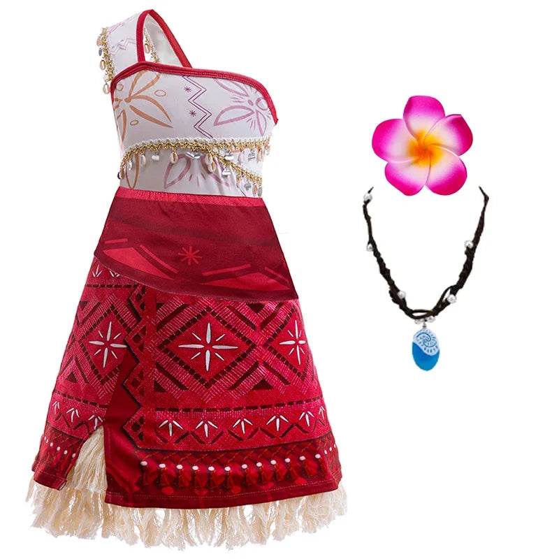 Deluxe Disney Maui Costume For Boys With Tattoo Print Pants - ToylandEU