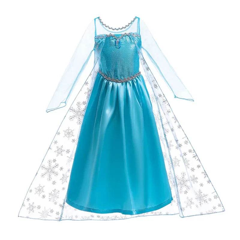 Deluxe Disney Princess Dress For Girls With Appliques Party - ToylandEU