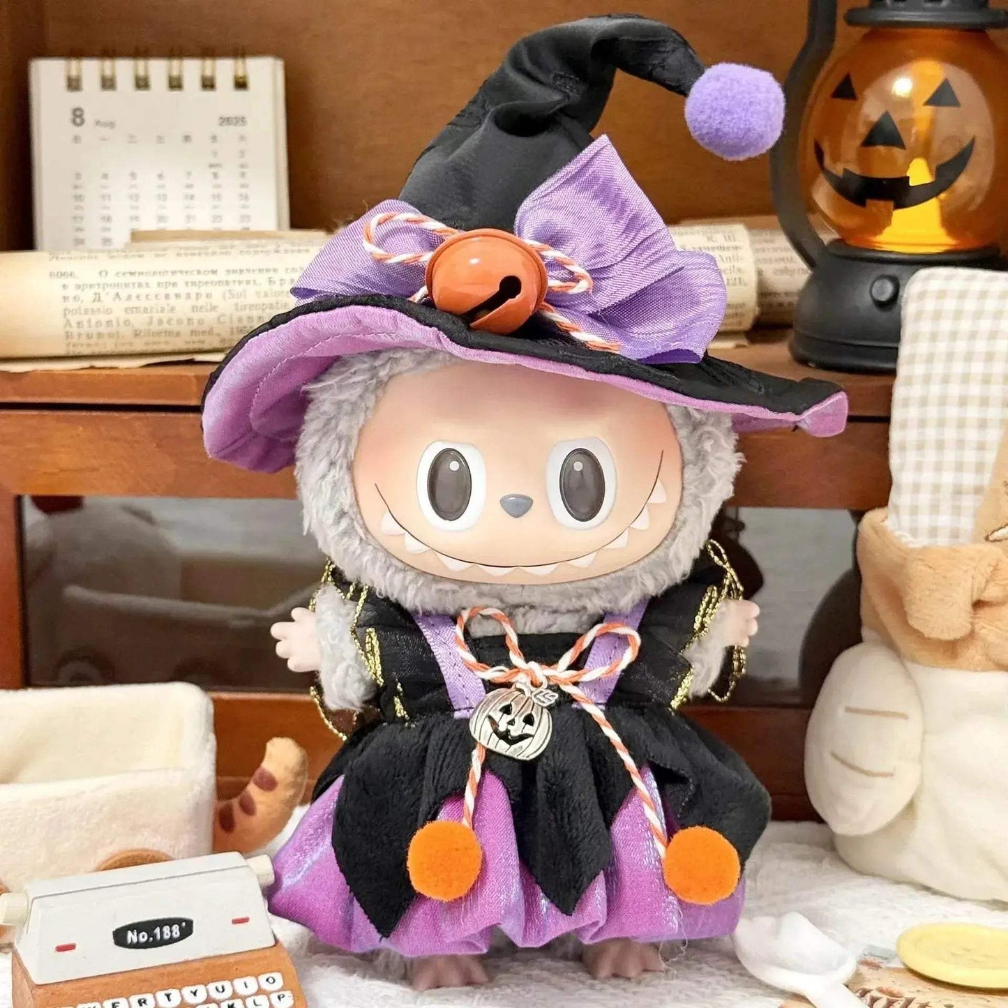  Deluxe Labubu 17cm Purple Pumpkin Skirt Set Toyland EU -  ToylandEU™