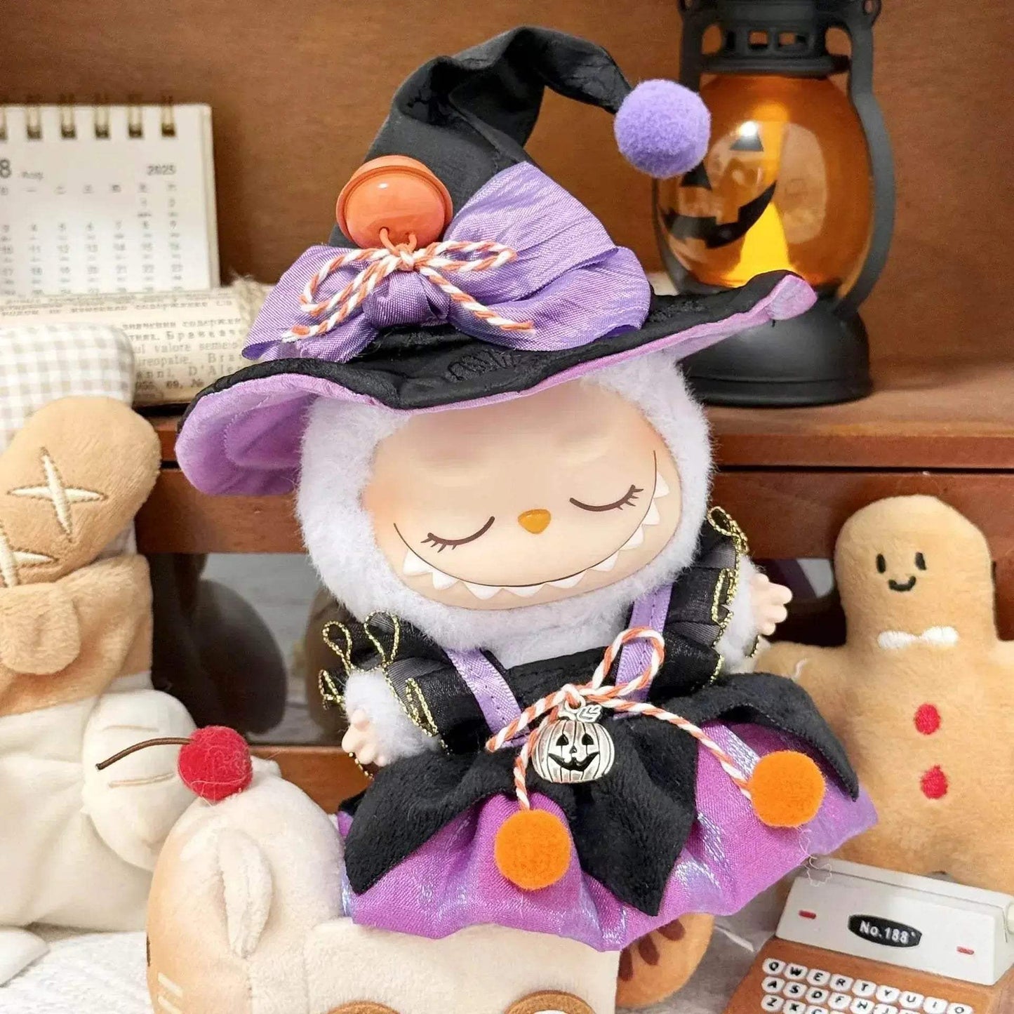  Deluxe Labubu 17cm Purple Pumpkin Skirt Set Toyland EU -  ToylandEU™