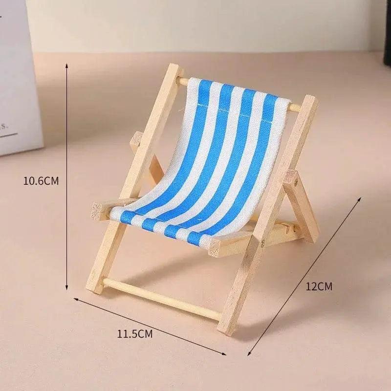  Deluxe Doll Chair Wooden Beach Recliner Toyland EU -  ToylandEU™