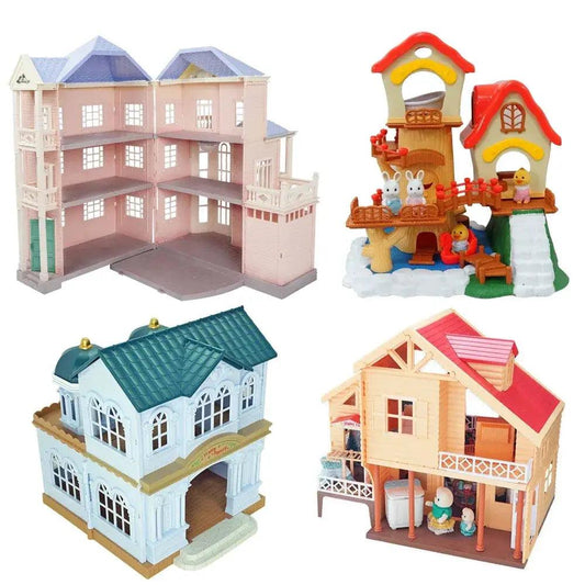  Deluxe Dollhouse Villa Set For Creative Miniature Play -  ToylandEU™