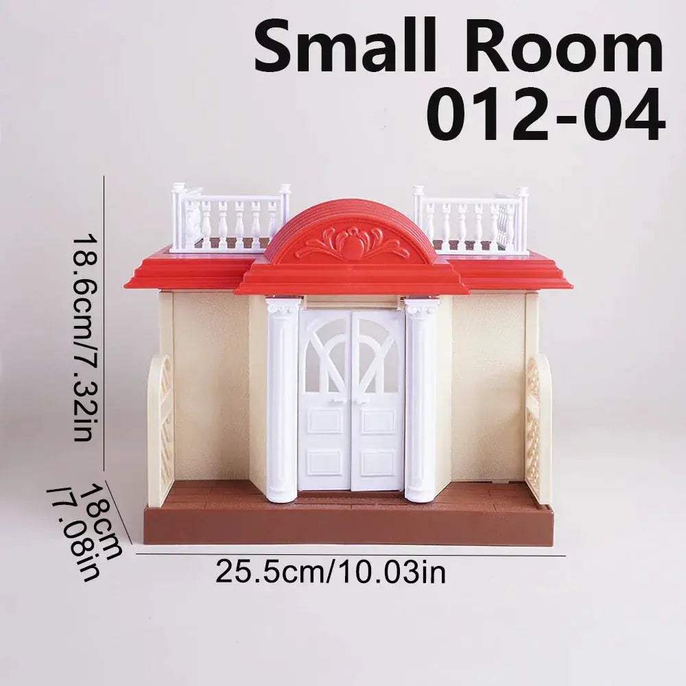 Deluxe Dollhouse Villa Set For Creative Miniature Play - ToylandEU