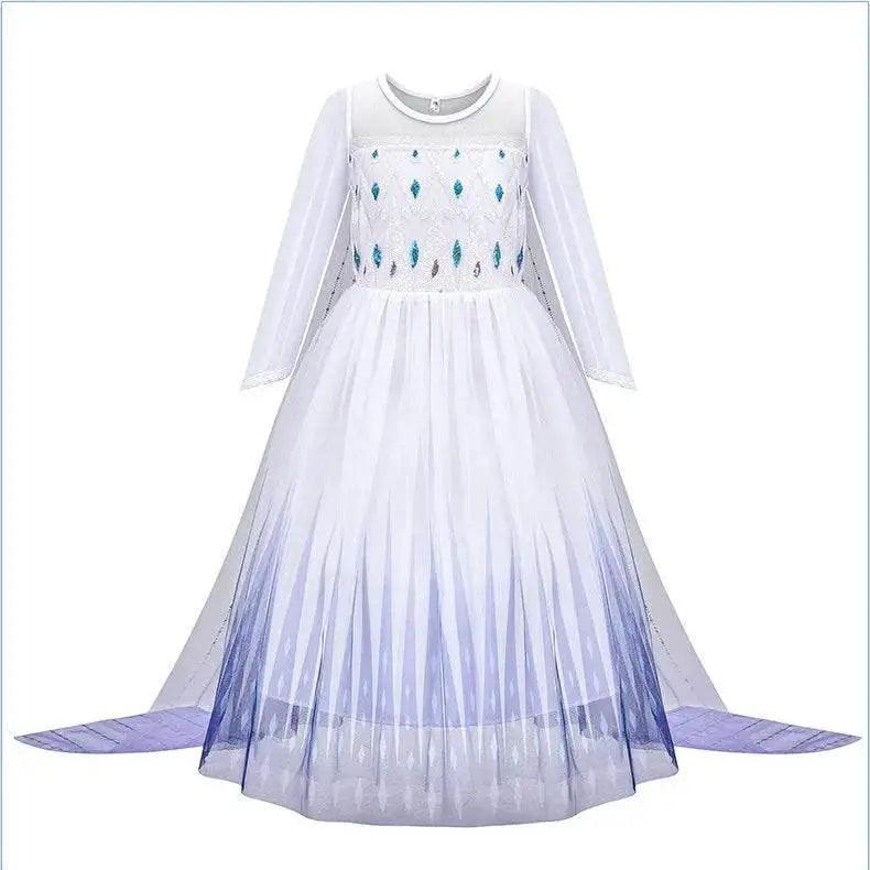  Deluxe Elsa Anna Mesh Princess Costume Toyland EU -  ToylandEU™