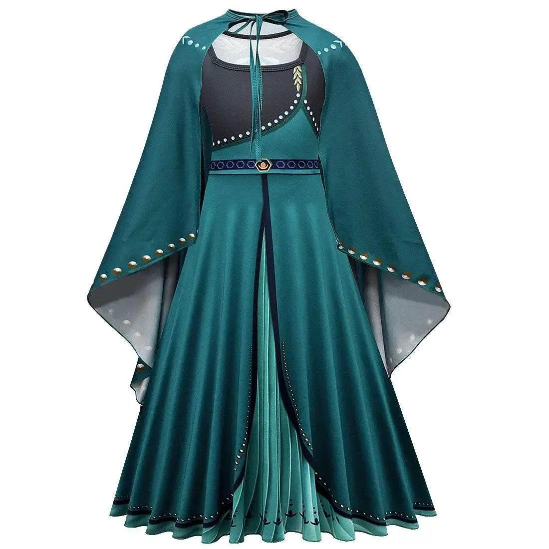  Deluxe Elsa Anna Mesh Princess Costume Toyland EU -  ToylandEU™