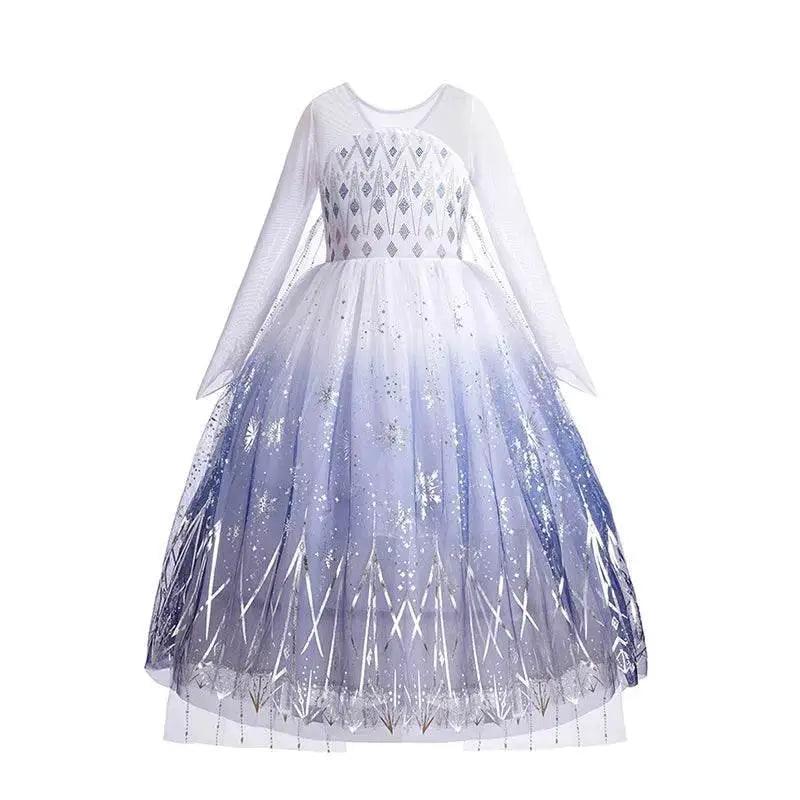  Deluxe Elsa Anna Mesh Princess Costume Toyland EU -  ToylandEU™