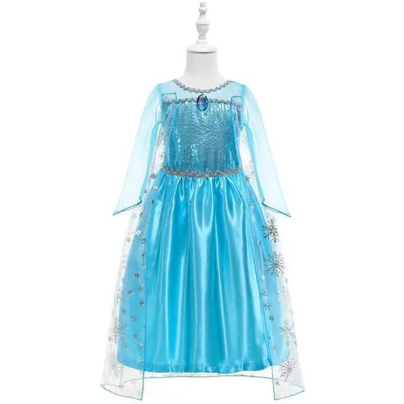  Deluxe Elsa Anna Mesh Princess Costume Toyland EU -  ToylandEU™