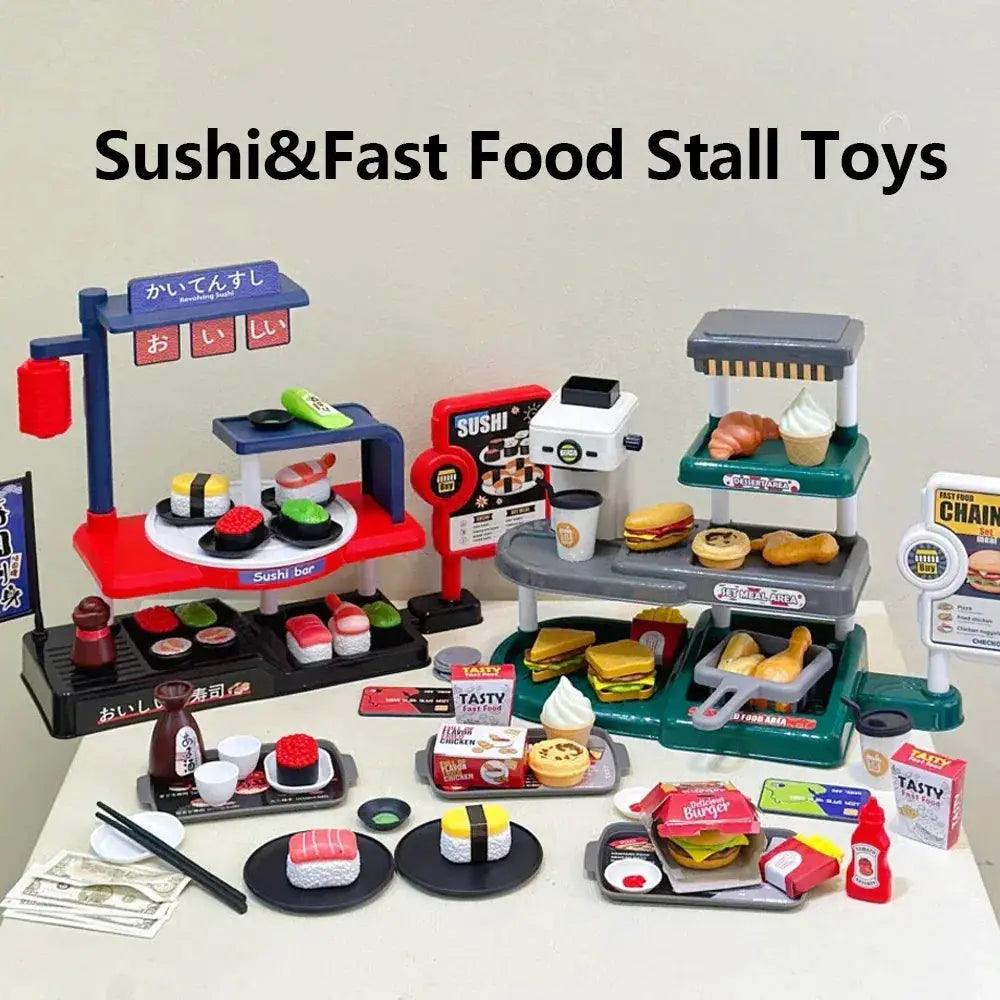  Deluxe Fast Food Pretend Play 71 Toy Set Toyland EU -  ToylandEU™