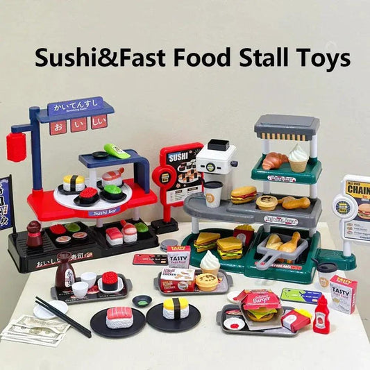  Deluxe Fast Food Pretend Play 71 Toy Set Toyland EU -  ToylandEU™