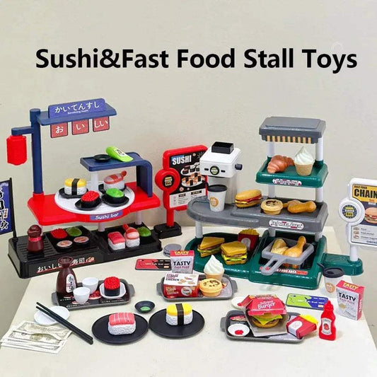  Deluxe Fast Food Pretend Play 71 Toy Set Toyland EU -  ToylandEU™