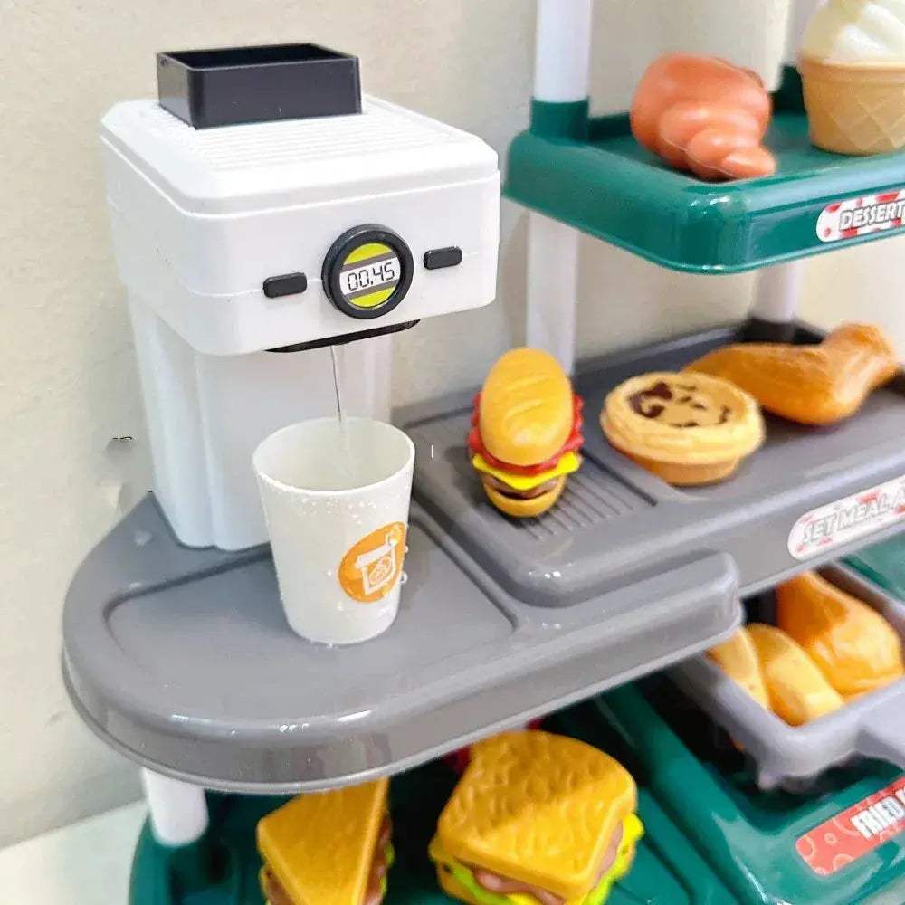  Deluxe Fast Food Pretend Play 71 Toy Set Toyland EU -  ToylandEU™