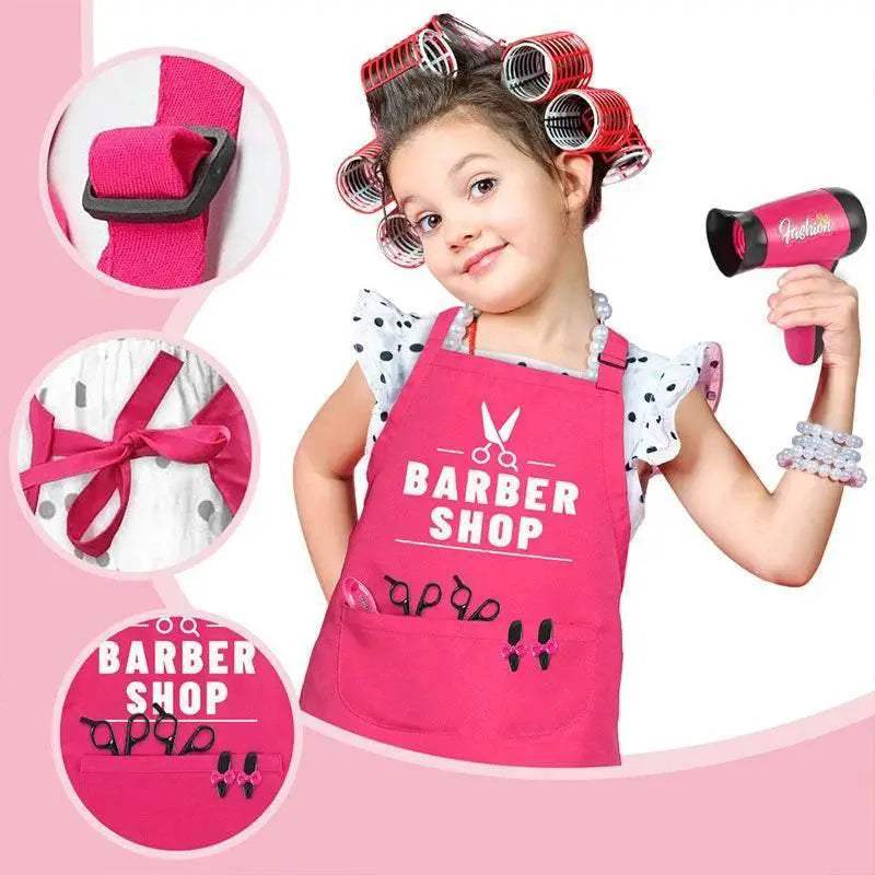 Deluxe Girls Beauty Salon Playset with Realistic Hair Cutting Tools for Creative Pretend Play Ages 3 to 6 - ToylandEU