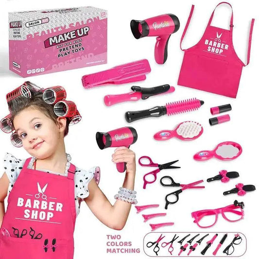  Deluxe Girls Beauty Salon Playset with Realistic Tools -  ToylandEU™