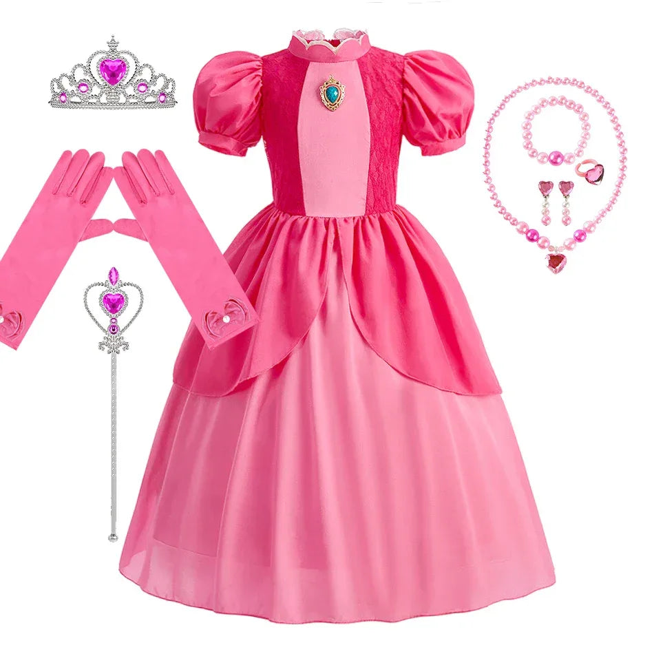 Deluxe Girls Dress Patchwork Witch Theme For Halloween Cosplay - ToylandEU