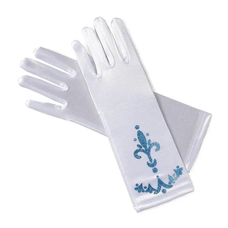Deluxe Girls Gloves Snowflake Printed Full Finger Stage - ToylandEU