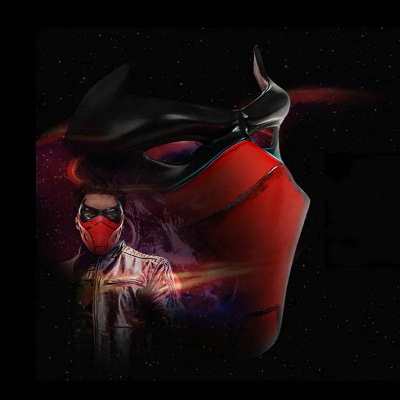 Deluxe Helmet Red Hood Jason Todd Resin For Adult Cosplay - ToylandEU