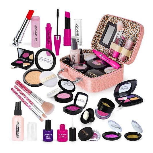 Deluxe Kids Makeup Set with Realistic Accessories for Creative Pretend Play for Girls Aged 3 to 12 - ToylandEU