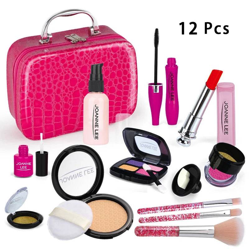 Deluxe Kids Makeup Set with Realistic Accessories for Creative Pretend Play for Girls Aged 3 to 12 - ToylandEU