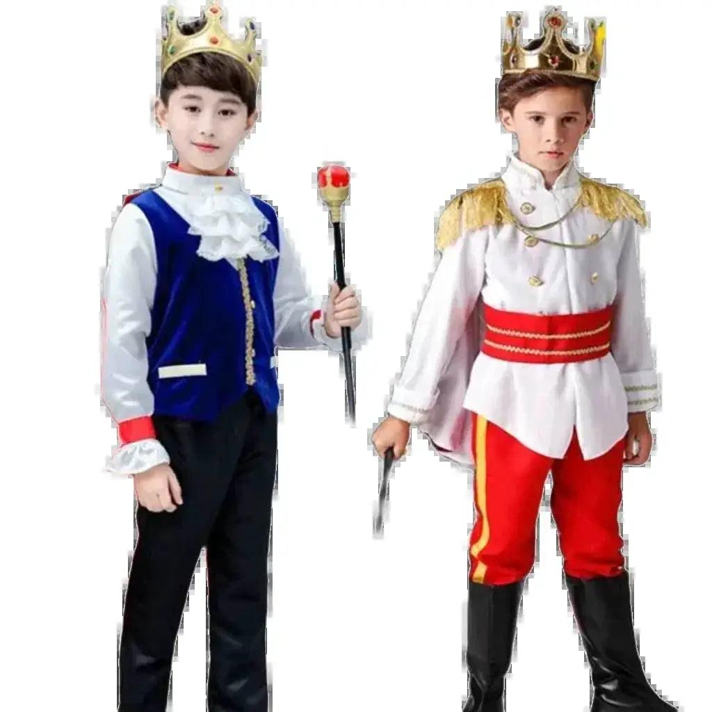  Deluxe Kingly Kids Fantasy Costume - Unisex Royal Prince Costume for Halloween & Role Play -  ToylandEU™