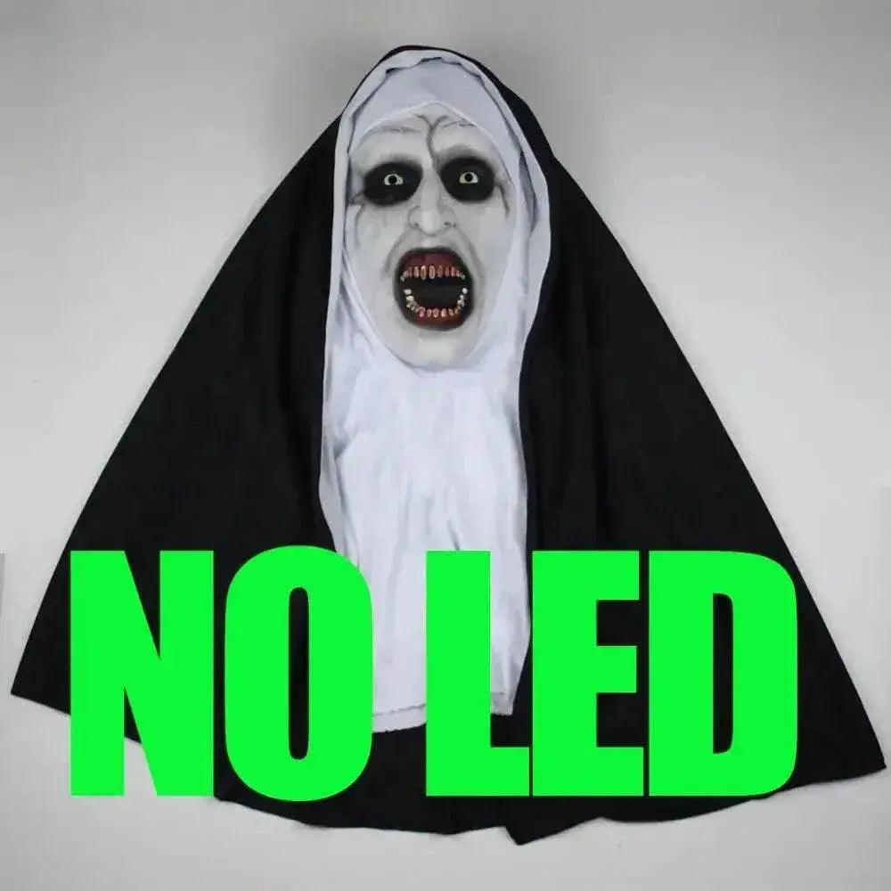  Deluxe Led Light Nun Mask Cosplay Mask Toyland EU -  ToylandEU™