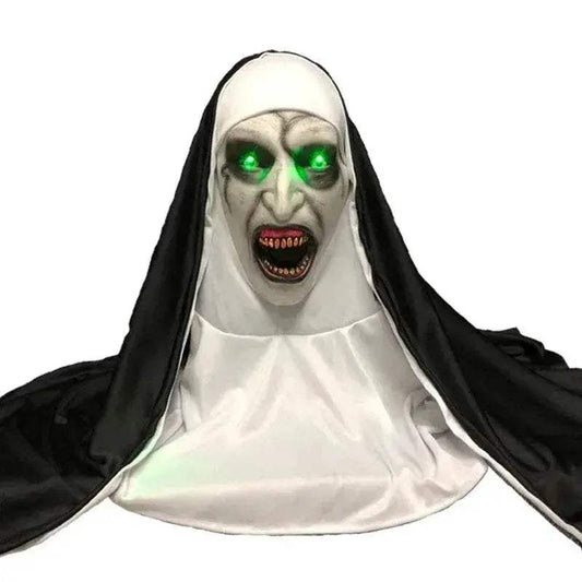  Deluxe Led Light Nun Mask Cosplay Mask Toyland EU -  ToylandEU™