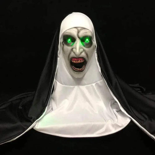  Deluxe Led Light Nun Mask Cosplay Mask Toyland EU -  ToylandEU™