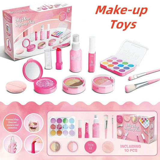 Deluxe Makeup Toy Set for Girls Featuring Vibrant Lipstick and Eyeshadow for Creative Play and Birthday Gifts - ToylandEU
