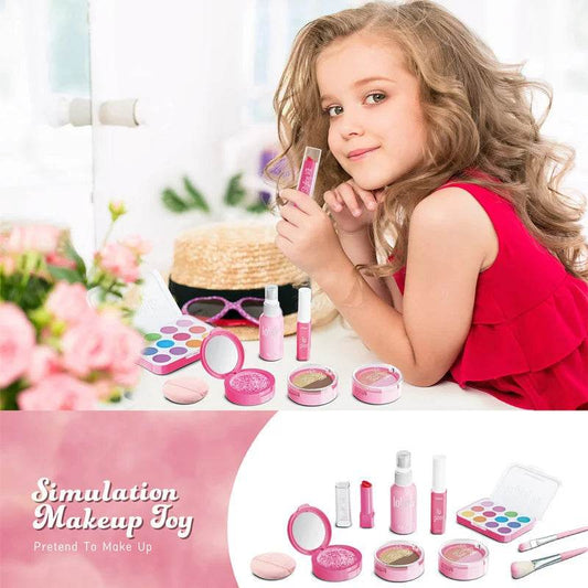 Deluxe Makeup Toy Set for Girls Featuring Vibrant Lipstick and Eyeshadow for Creative Play and Birthday Gifts - ToylandEU