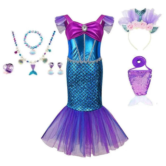  Deluxe Mermaid Dress Ankle Length Toyland EU -  ToylandEU™