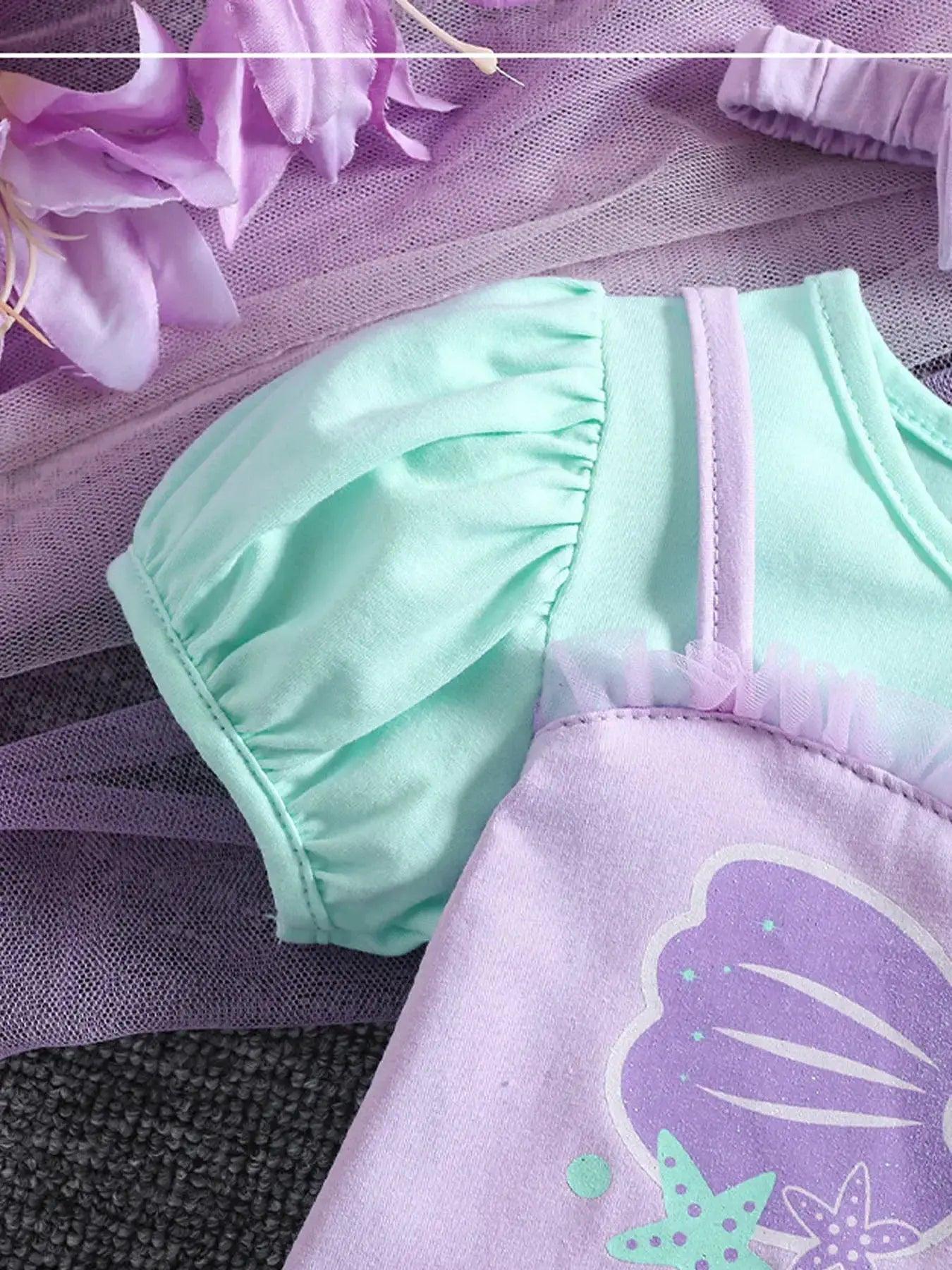  Deluxe Mermaid Gradient Dress Set 1to2 Toyland EU -  ToylandEU™
