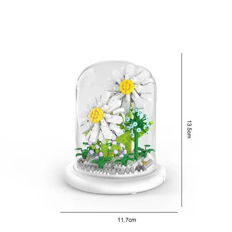  Deluxe Micro Block Flower Bouquet Desktop Toyland EU -  ToylandEU™