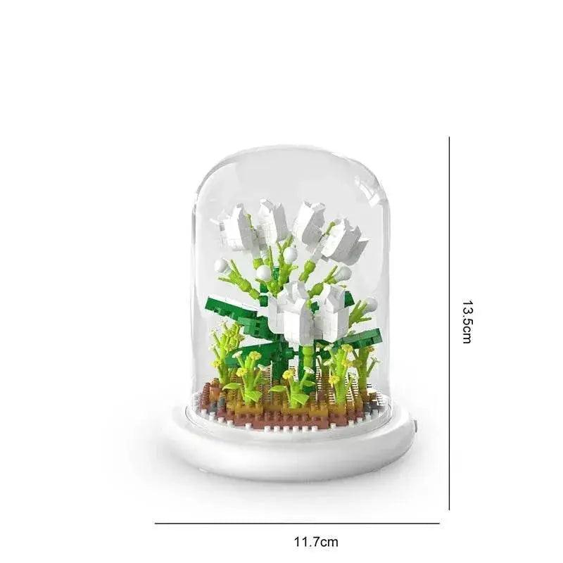  Deluxe Micro Block Flower Bouquet Desktop Toyland EU -  ToylandEU™