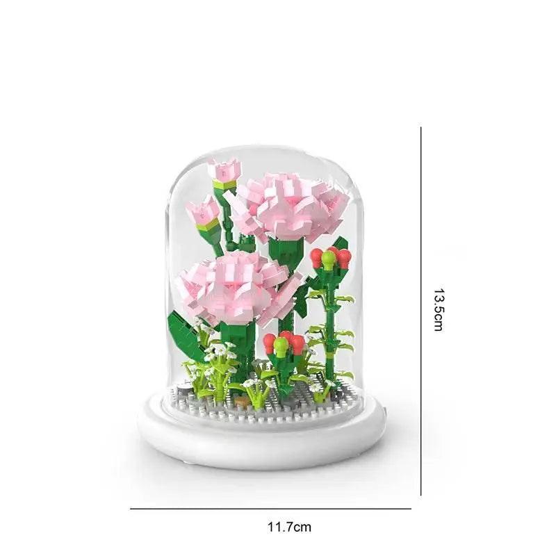  Deluxe Micro Block Flower Bouquet Desktop Toyland EU -  ToylandEU™