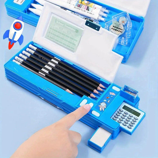  Deluxe Pencil Case 4 In 1 Organizer Toyland EU -  ToylandEU™