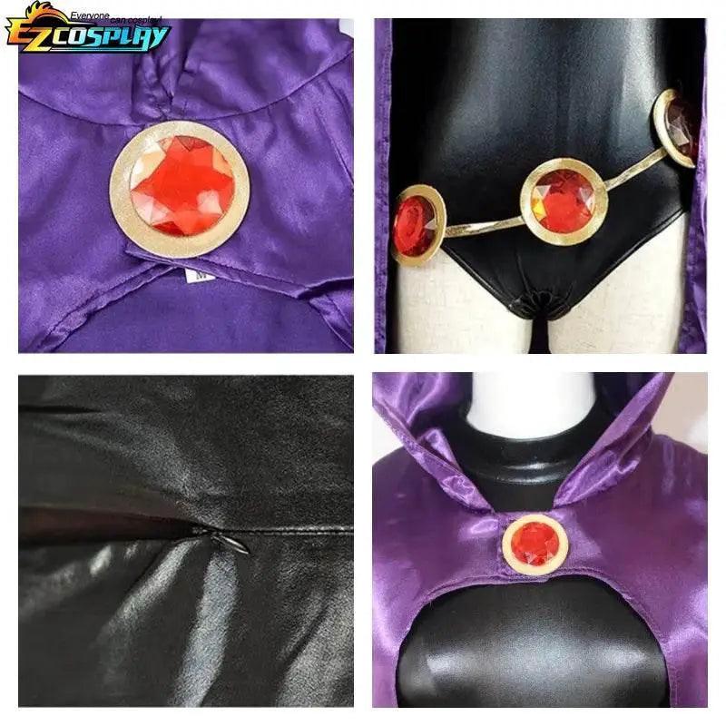  Deluxe Raven Cosplay Jumpsuit 2in Belt Toyland EU -  ToylandEU™